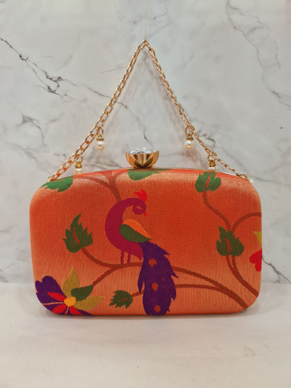 Paithani Clutch PR1 A91
