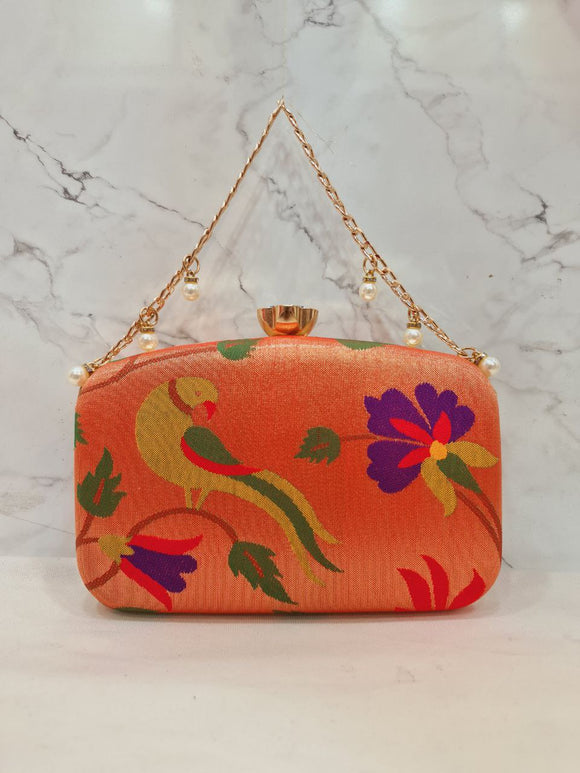 Paithani Clutch PR1 A92
