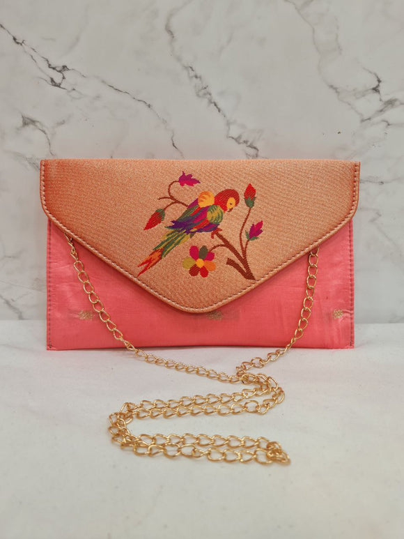 Paithani Purse Double Muniya PR1 FP1  A200