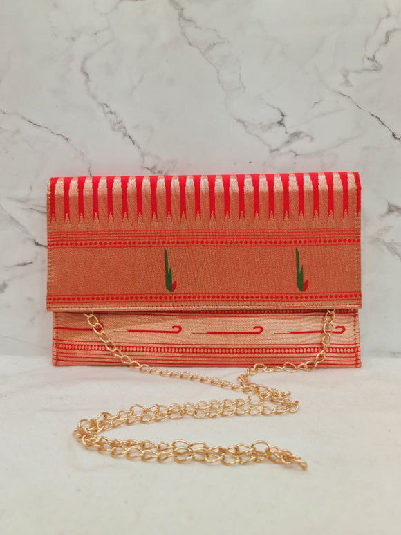 Paithani Purse Double Muniya PR1 FP1  A202