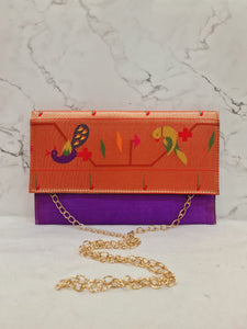 Paithani Purse Double Muniya PR1 FP1  A206