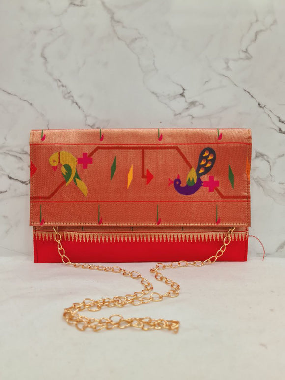 Paithani Purse Double Muniya PR1 FP1  A207