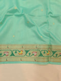 Aswali Art Raw Silk Paithani Saree- MB20 B