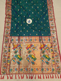 Lotus Border Paithani Saree- VV5 A