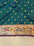 Mor Border Paithani Saree- VV6 B