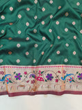 Mor Border Paithani Saree- VV6 D