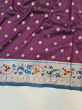 Mor Border Paithani Saree- VV6 E