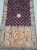 Vibha Border Paithani Saree- VV7 G
