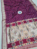 Temple Maharani Paithani Saree- VV8 E