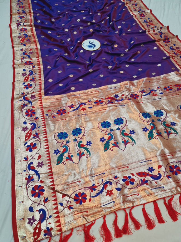 Varuni Paithani Saree- VV10 A
