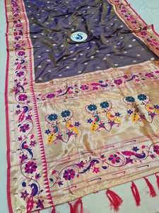 Varuni Paithani Saree- VV10 F