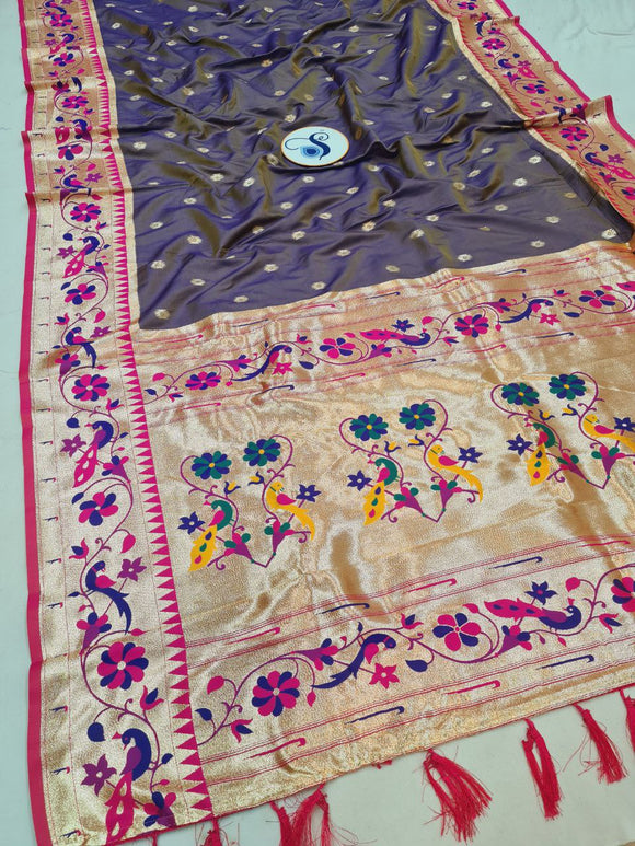Varuni Paithani Saree- VV10 F
