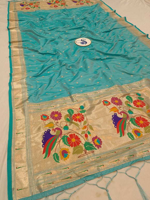 Morni Paithani Dupatta MA8 B
