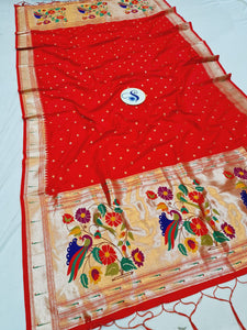 Morni Paithani Dupatta MA8 B