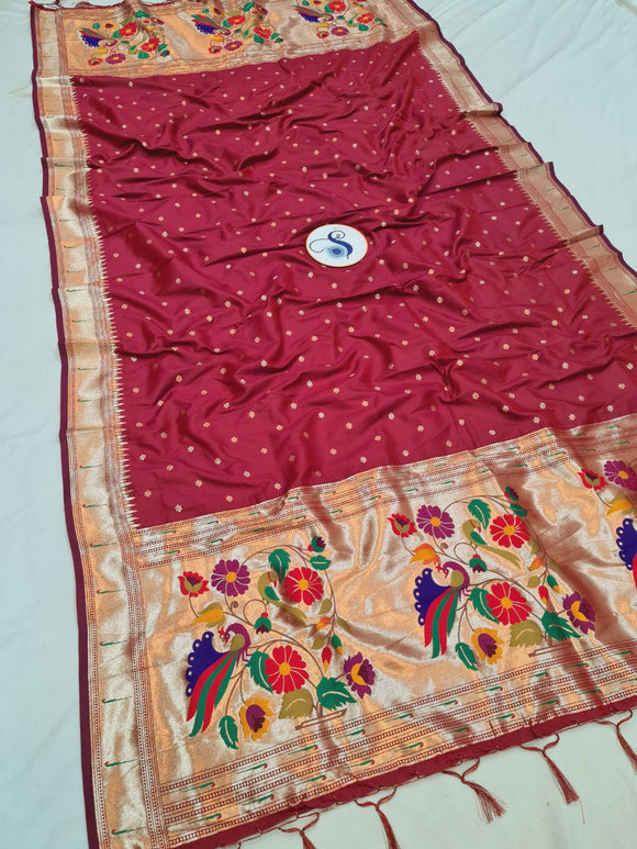 Morni Paithani Dupatta MA8 H