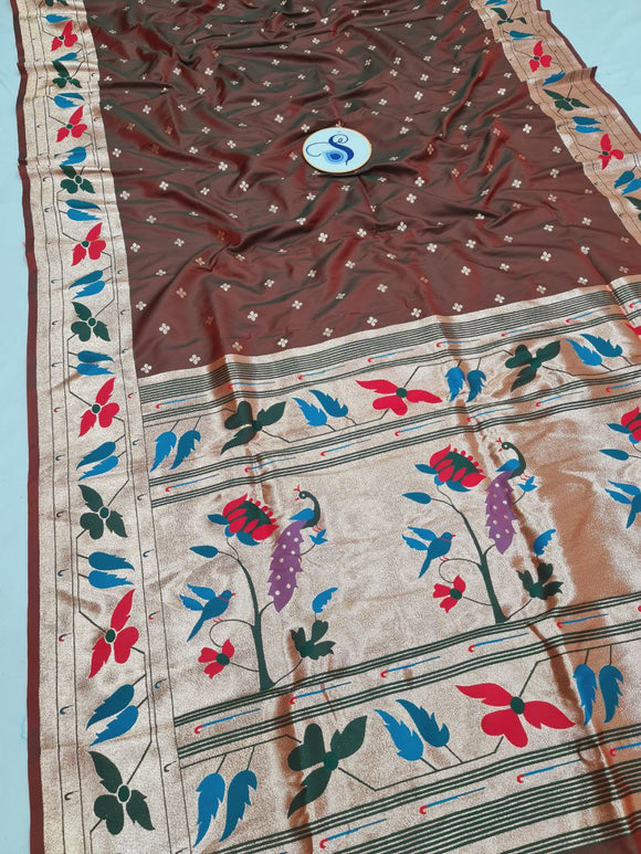 Sundara Paithani Saree- VV12 B