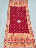 Shankari Paithani Dupatta - Golden Zari Weaving NB35 I