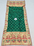 Shankari Paithani Dupatta - Golden Zari Weaving NB35 E