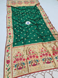 Shankari Paithani Dupatta - Golden Zari Weaving NB35 E