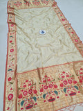 Shankari Paithani Dupatta - Golden Zari Weaving NB35 H