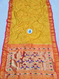 Double Pallu Paithani - 100 % Pure Silk Handloom Saree DPP1 A113