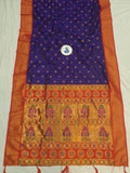 Maharani kadiyal Semi Paithani Saree- MA2 J