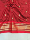Tawa pallu Paithani - 100 % Natural Silk & Handmade saree