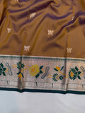 Lotus Border Paithani Saree- VV5 I
