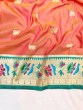 Lotus Border Paithani Saree- VV5 M