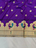 Mayura Semi Paithani Saree-  MK13 I