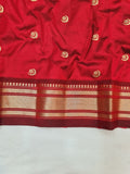 Fancy pallu Paithani - 100 % Natural Silk & Handmade saree  FPP1 A26