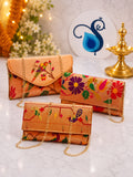 Paithani Purse Combo of 3 by Shnakrai Paithani