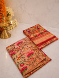 Paithani Blouse Piece combo of 2- 1m each PF12