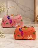 Combo of 2 Paithani Clutches – PR1 A231