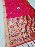 Hamsa Single Muniya Paithani Saree- MA6 J