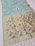Padmgauri Tussar Paithani Saree- BV3 A