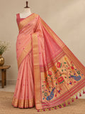 Ranjana Tussar Paithani Saree- BV2 A