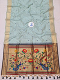 Ranjana Tussar Paithani Saree- BV2 B