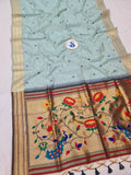 Ranjana Tussar Paithani Saree- BV2 B