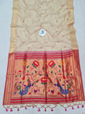 Ranjana Tussar Paithani Saree- BV2 D