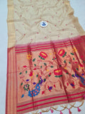 Ranjana Tussar Paithani Saree- BV2 D