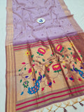 Ranjana Tussar Paithani Saree- BV2 E