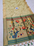 Ranjana Tussar Paithani Saree- BV2 F