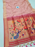 Ranjana Tussar Paithani Saree- BV2 G