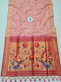 Ranjana Tussar Paithani Saree- BV2 G
