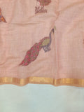Manjula Linen Paithani Saree- BV7 C