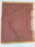 Manjula Linen Paithani Saree- BV7 C