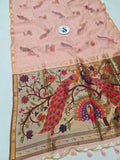 Manjula Linen Paithani Saree- BV7 C