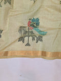 Kalash Linen Paithani Saree- BV8 A
