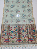 Kalash Linen Paithani Saree- BV8 B